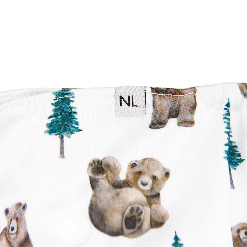 Bear Cub All In Two Modern Cloth Nappy Logo