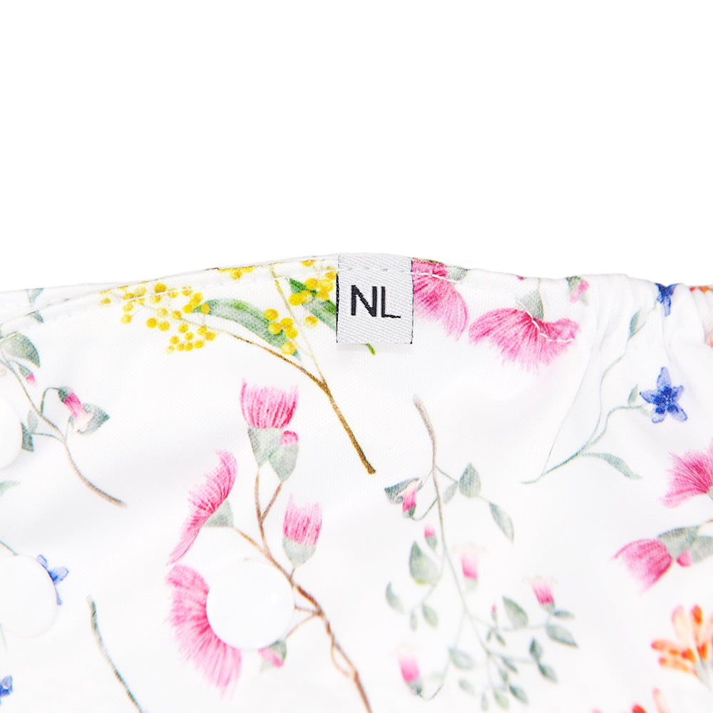 Australian Florals All In Two Modern Cloth Nappy Logo